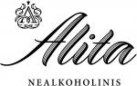 Alita Nealkoholinis logo monochrome